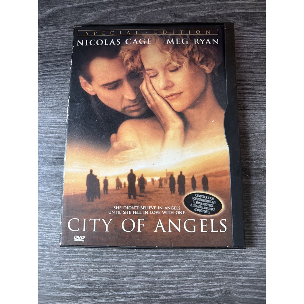 City of Angels DVD 1998 Special Edition Nicolas Cage Meg Ryan Drama PG-13
